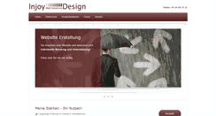 Desktop Screenshot of injoy-design.ch